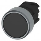 Buton cu revenire negru suport metalic Siemens